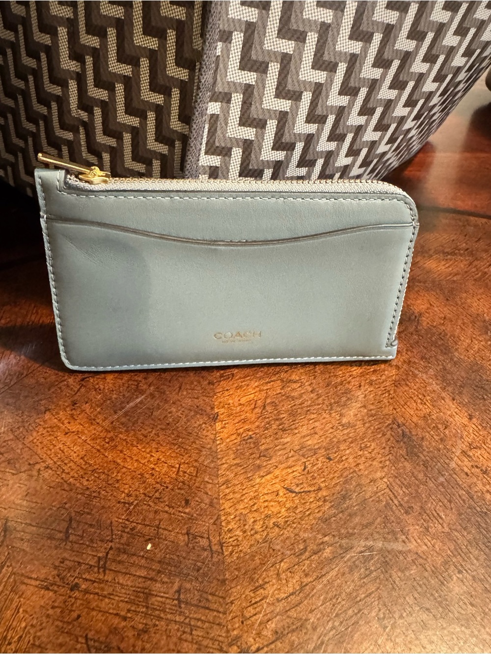 Coach Zip card case
